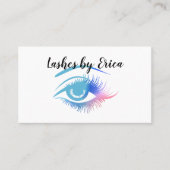 美しいまつげテーマ名刺 名刺 (正面)