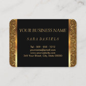 美しいまつ毛 – 紫 名刺 (裏面)