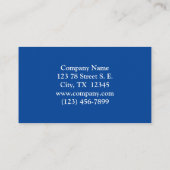 美しいみすぼらしいシックな小さなハミングバード。 名刺 (裏面)