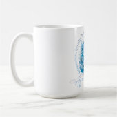 美しいみずがめ座の女性の特徴 コーヒーマグカップ (左)