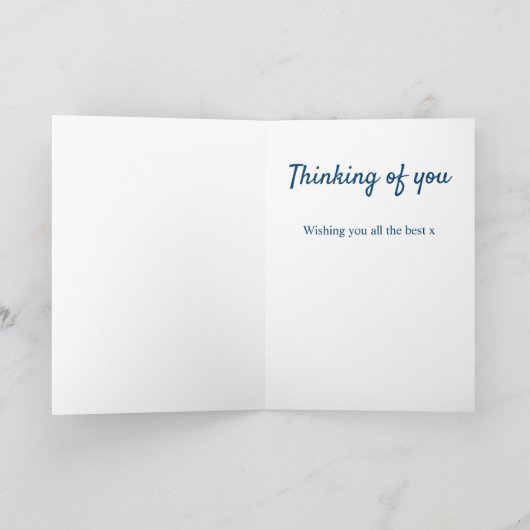 美しいものへのエール カード (内部)