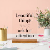 美しいものアクリルサイン アクリルサイン (ウェディング)