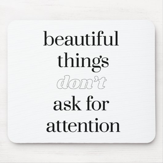 美しいものマウスパッド マウスパッド (正面)