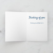 美しいもの勇気付けられる カード (内部)