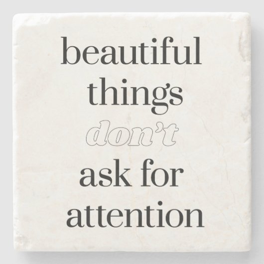 美しいもの大理石コースター ストーンコースター (正面)