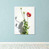 美しいも獣だ。 キャンバスプリント (インサイチュ (ウッドフロア))