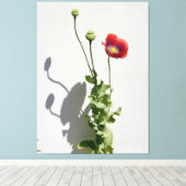 美しいも獣だ。 キャンバスプリント (インサイチュ (ウッドフロア))