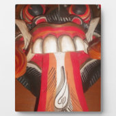 美しいよくはしゃぐ驚くべき舌：ユーモアのTouch フォトプラーク (正面)