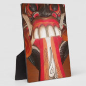 美しいよくはしゃぐ驚くべき舌：ユーモアのTouch フォトプラーク (側面)