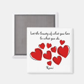 美しいるみ磁石 マグネット (正面/裏面)