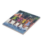 美しいを浸すこと タイル (側面)