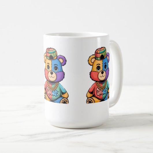 美しいを解き放ち、一度に1つの創造」 コーヒーマグカップ (正面右)