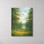 美しいを超えたペイン・ストレッチ・キャンバス印刷 キャンバスプリント (正面)