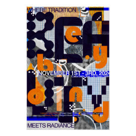 美しいを超えて:伝統は輝きを満たす ポスター