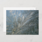 美しいアイスフラワーDIYはがき ポストカード (正面/裏面)