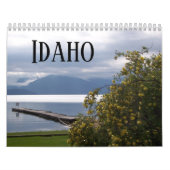 美しいアイダホ風景写真 カレンダー (カバー)