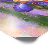 美しいアイリスの花 – ミグネ絵画ドの芸術 フォトプリント            (角)