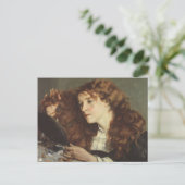 美しいアイルランドの女 ポストカード (スタンド正面)