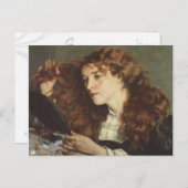 美しいアイルランドの女 ポストカード (正面/裏面)