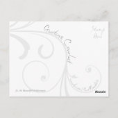 美しいアイルランドの女 ポストカード (裏面)