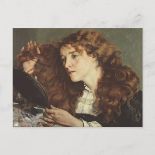 美しいアイルランドの女 ポストカード (正面)