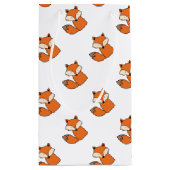 美しいアカギツネ スモールペーパーバッグ (裏面)