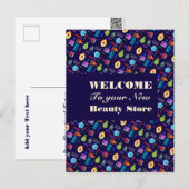 美しいアクセサリービューティシャン&美容師ガーリー ポストカード (正面/裏面)