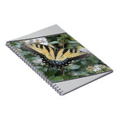 美しいアゲハチョウ蝶の写真 –  ノートブック (右側)