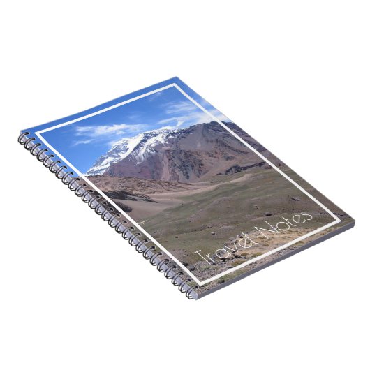 美しいアコンカグアナショナルパークビュー,アルゼンチン ノートブック (右側)