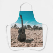 美しいアコースティックギター エプロン (正面)