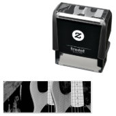 美しいアコースティックギター セルフインキングスタンプ (インサイチュ)