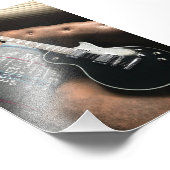 美しいアコースティックギター フォトプリント            (角)