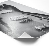 美しいアコースティックギター フォトプリント            (角)