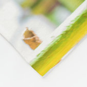 美しいアコースティックギター フリースブランケット (角)