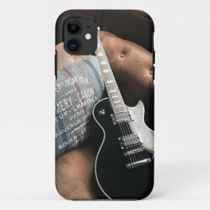 美しいアコースティックギター iPhone 11 ケース