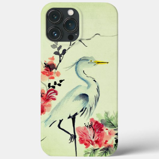美しいアジアの鶴の鳥ケース – メイトiPhoneケース Case-Mate iPhoneケース (裏面)