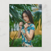 美しいアジアモデルはがき ポストカード (正面)