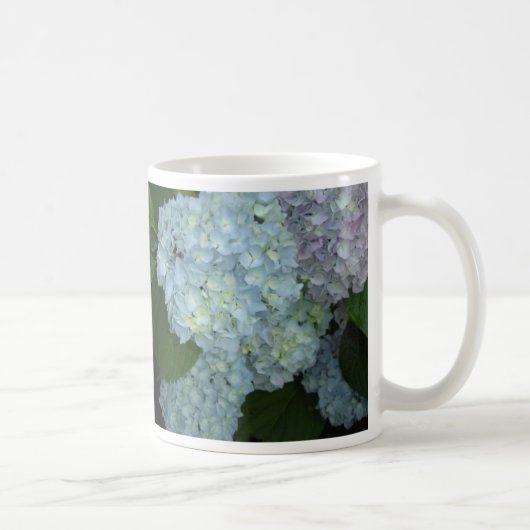 美しいアジサイのマグカップ コーヒーマグカップ (右)