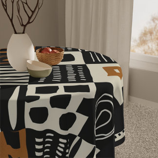 美しいアスタイリッシュフリカの泥の布テーブルクロス テーブルクロス