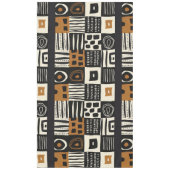 美しいアスタイリッシュフリカの泥の布テーブルクロス テーブルクロス (正面)