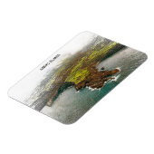 美しいアゾレス諸島の海岸線ビュー マグネット (左側)