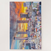 美しいアトランタ、グルジア、統一された州 ジグソーパズル (縦)