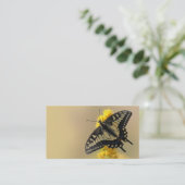 美しいアニスアゲハチョウ蝶in the Sun 名刺 (スタンド正面)