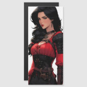 美しいアニメの女性ファンタジー (正面/裏面)