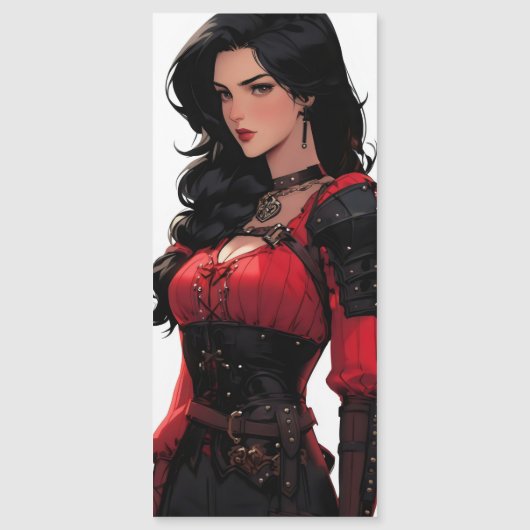 美しいアニメの女性ファンタジー (正面)