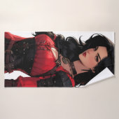 美しいアニメの女性ファンタジー バスタオル (バスタオル)