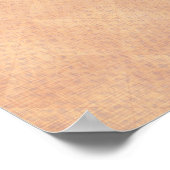 美しいアフリカと女性 |幾何学的パターン ポスター (角)