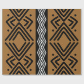 美しいアフリカのボゴランのギフトラップ ラッピングペーパー (フラット)