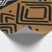 美しいアフリカのボゴランのギフトラップ ラッピングペーパー (角)