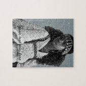 美しいアフリカの女の子 ジグソーパズル (横)